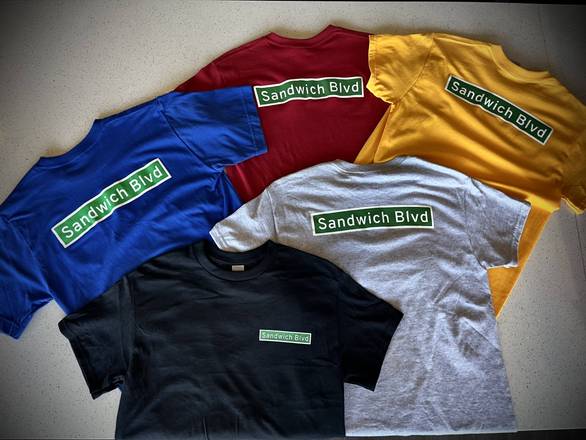 Limited Edition Sandwich Blvd Staff Tee