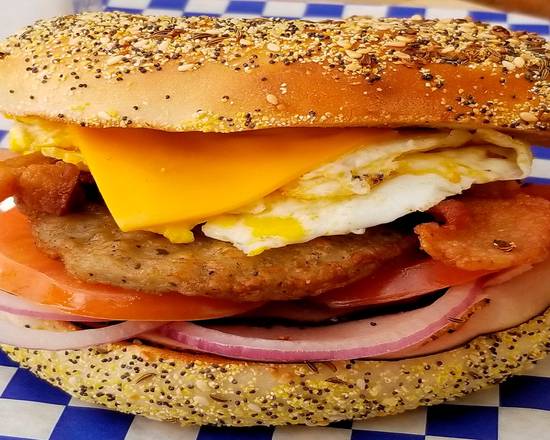 Meat and Egg Sandwich