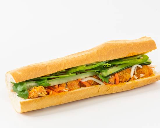 Meatball Sandwich (Banh Mi Xiu Mai)