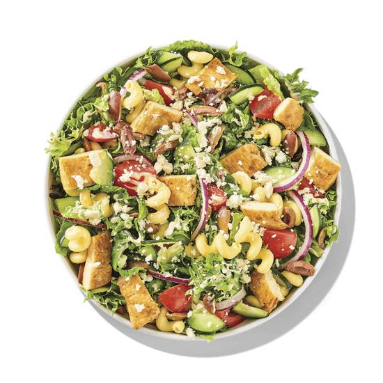 Med Salad with Grilled Chicken