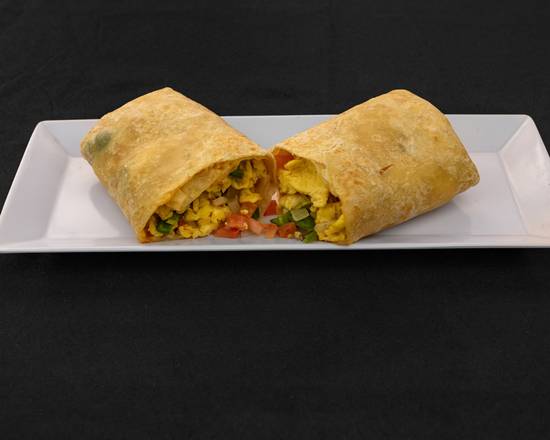 Mexican Style Egg Burrito