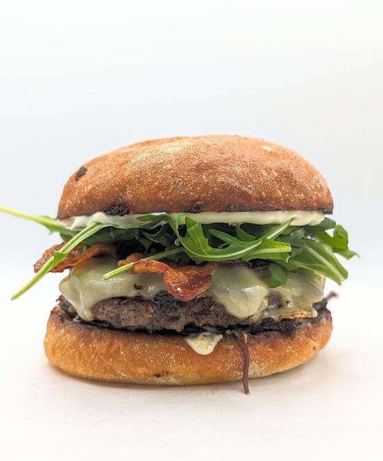 Mushroom Bacon Swiss*