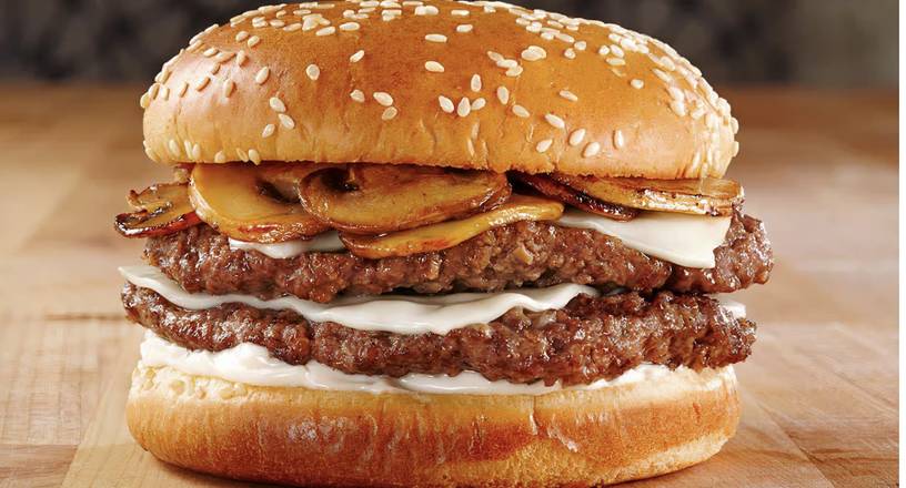 Mushroom Burger - "MAKE IT A MEAL"