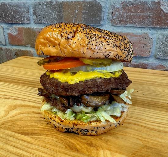 Mushroom Swiss Burger