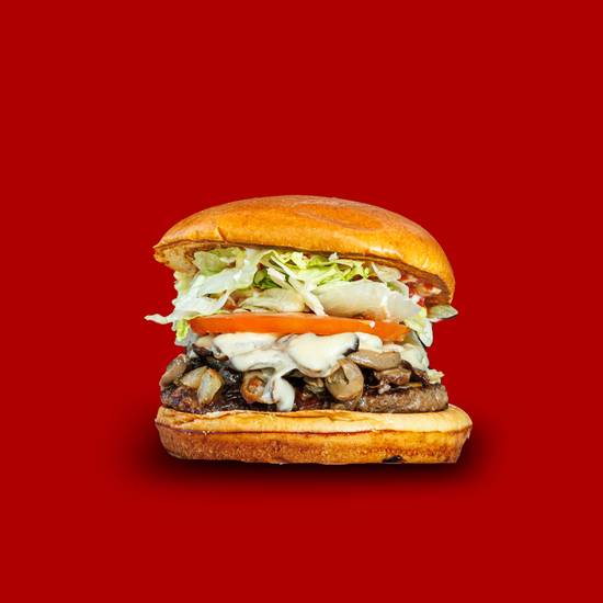 Mushroom Swiss Burger