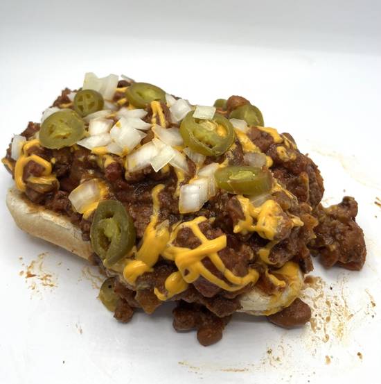 Nathan's Famous ¼ Pound Chili Cheese Dog