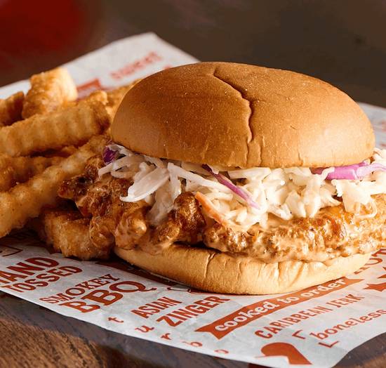NEW! Angry Ranch Chicken Sandwich