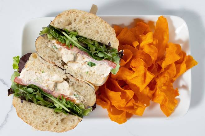 *NEW* LEMON PEPPER CHICKEN SALAD SANDWICH