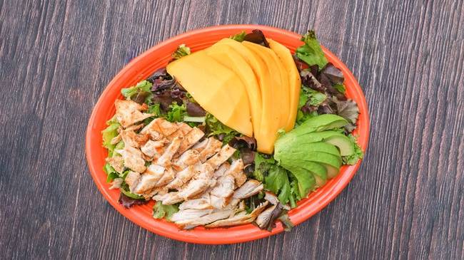 Papaya Grilled Chicken Salad