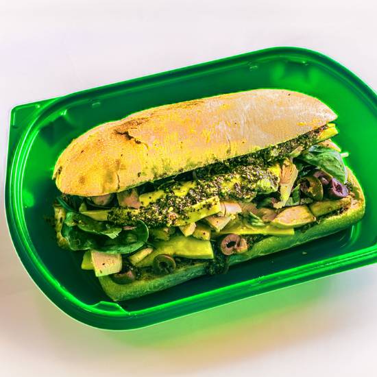 Parmesan and Pesto Chicken Sandwich