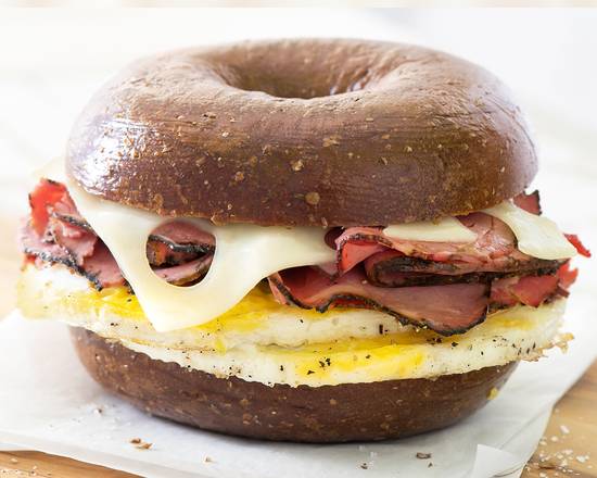 Pastrami, Egg & Swiss