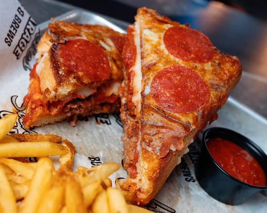 Pepperoni Pizza Burger