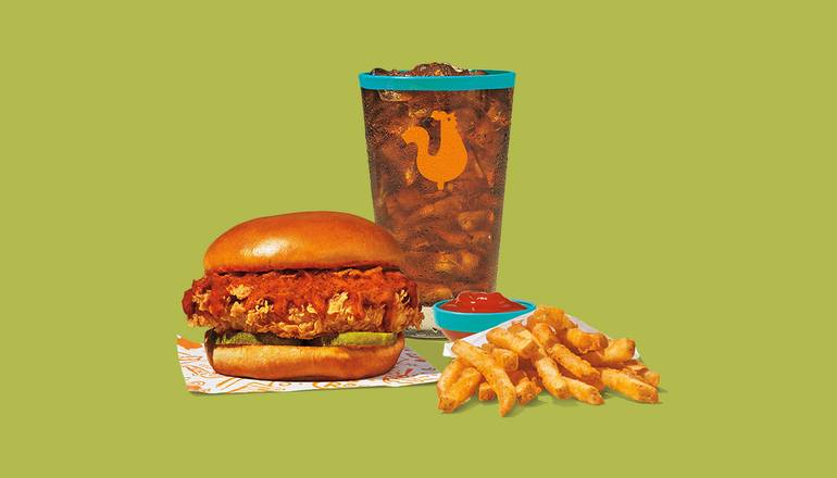 Pickle Glaze Chicken Sandwich Combo