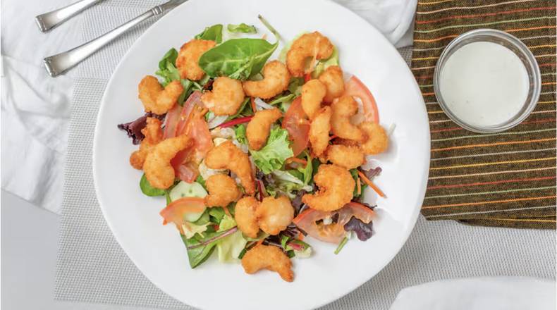 Popcorn Shrimp Salad