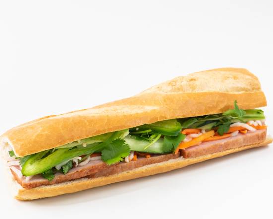 Pork Sausage Sandwich (Banh Mi Nem Nuong)