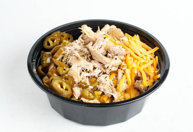 Pulled Chicken Bowl - 1/2 lb Medium