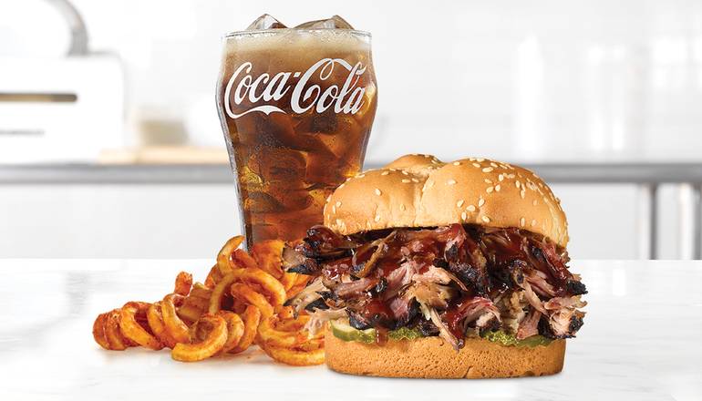 Quarter Pound Pulled Pork Sandwich