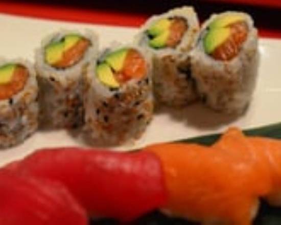 Red and White Sushi Combo