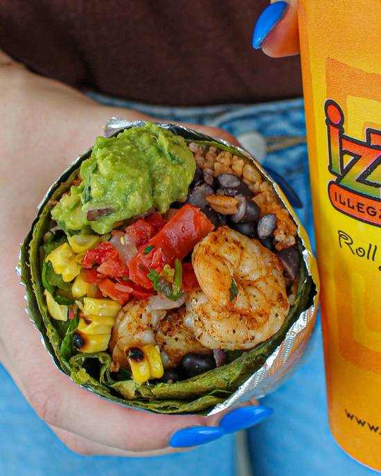 Regular Shrimp Burrito