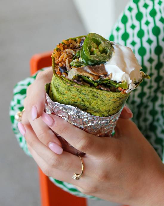 Regular Veggie Burrito