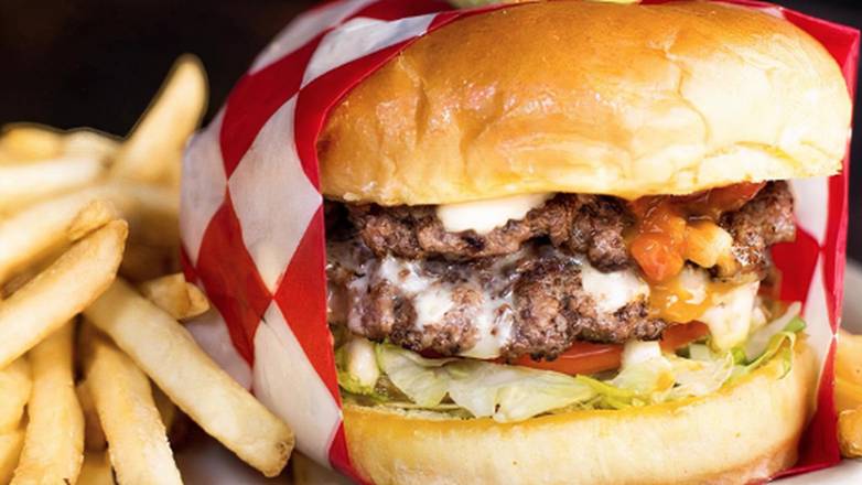 Retro Diner Burger