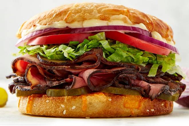 Roast Beef & Cheese Sandwich