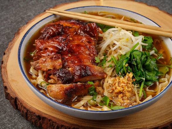 Roasted Duck Noodle Soup (Chinese Thai)