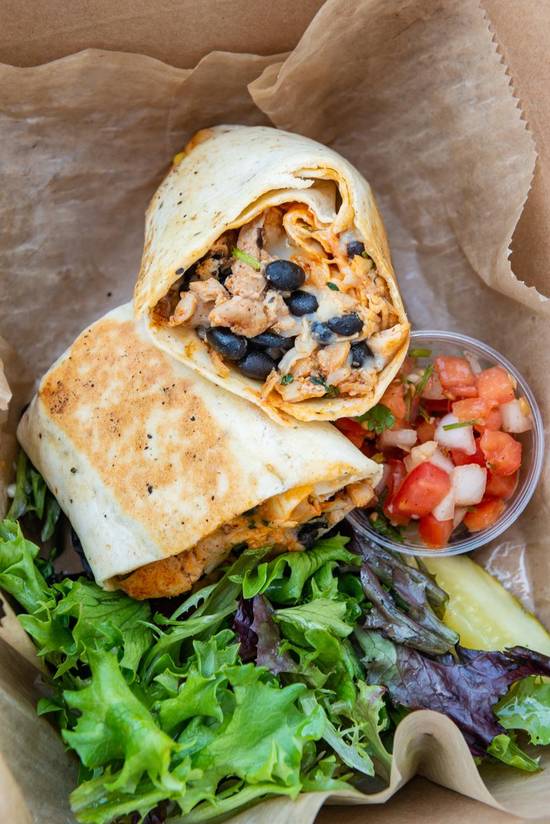 Roasted Lime Chicken Burrito