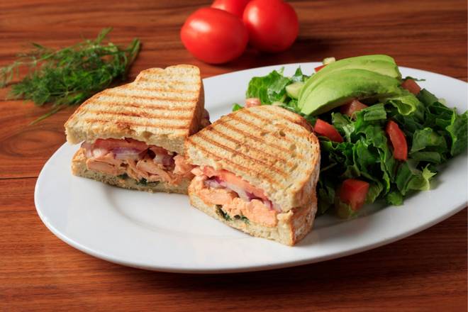 Roasted Salmon & Brie