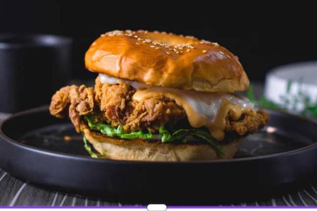 Saint (Chicken) Zinger Burger