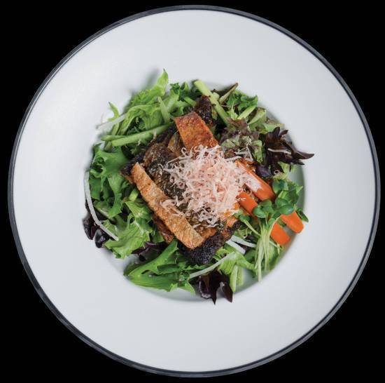 Salmon Skin Salad
