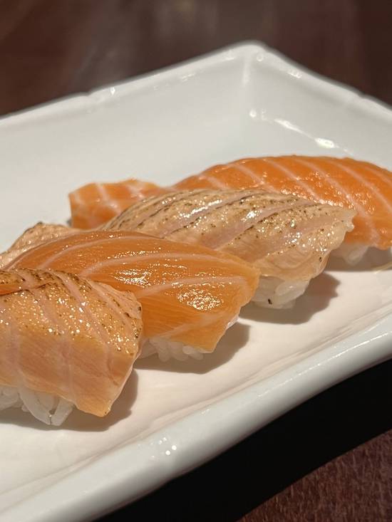 Salmon Sushi Sampler