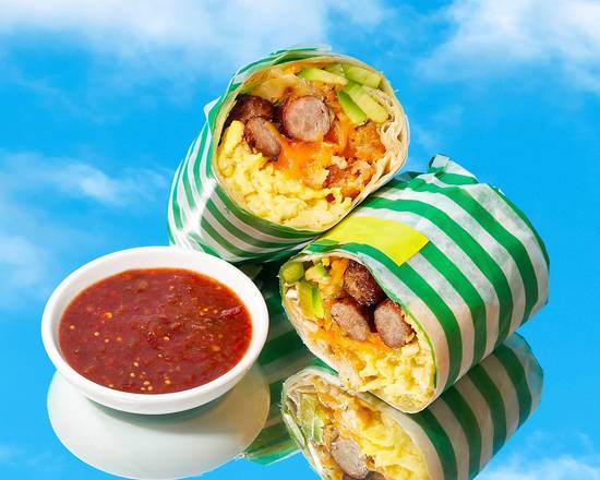 Sausage Breakfast Burrito