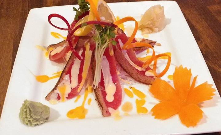 Seared Ahi Tuna Carpaccio
