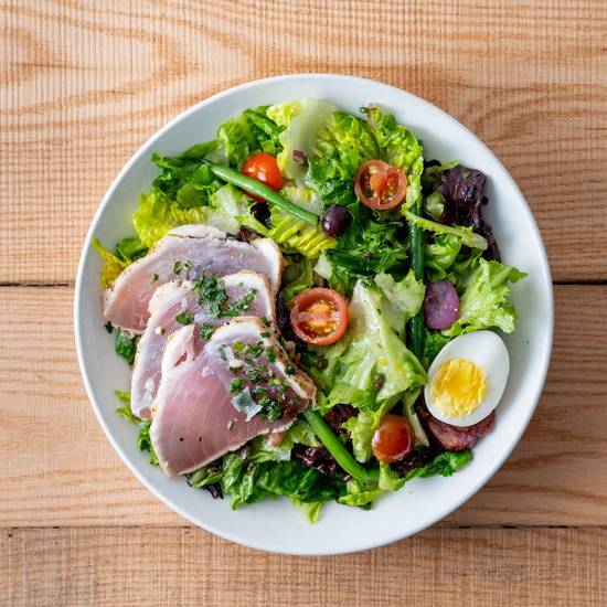 seared tuna nicoise salad