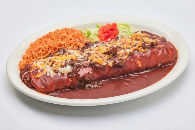 Seasoned Ground Beef Burrito