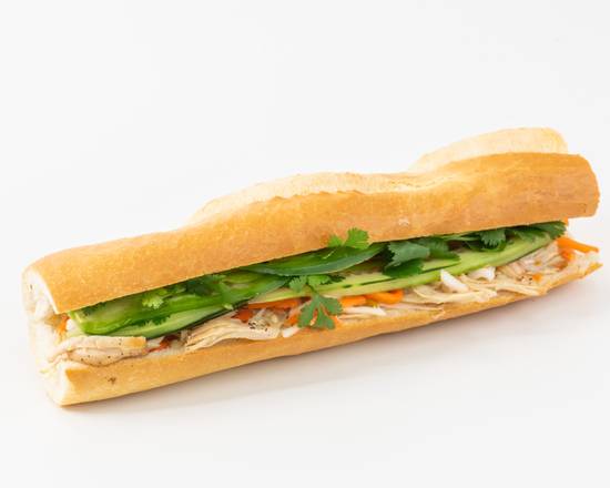 Shredded Chicken Breast Sandwich (Banh Mi Uc Ga)