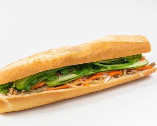 Shredded Pork Skin Sandwich (Banh Mi Bi`)