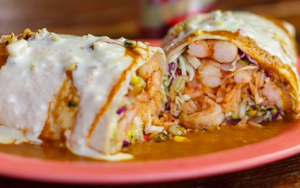 Shrimp Burrito
