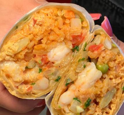 Shrimp Burrito