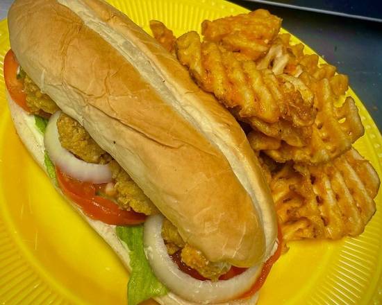Shrimp, Oyster or Fish Po'boy