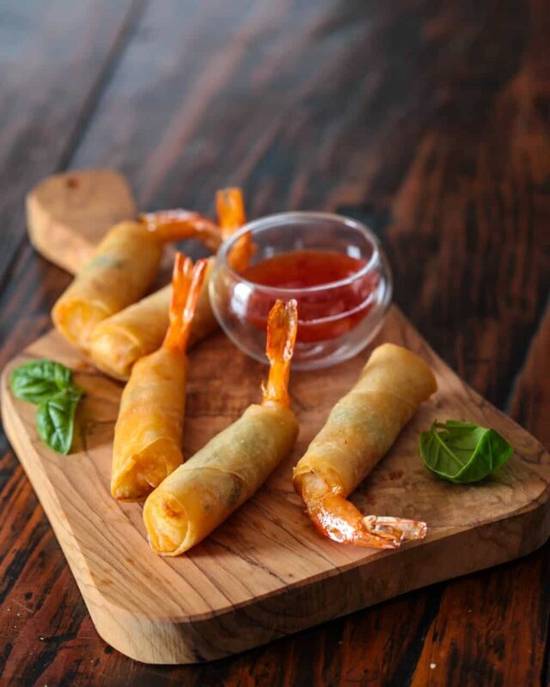 Shrimp Rolls (4 pcs)