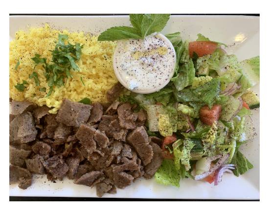 Side Lamb and Beef Gyros