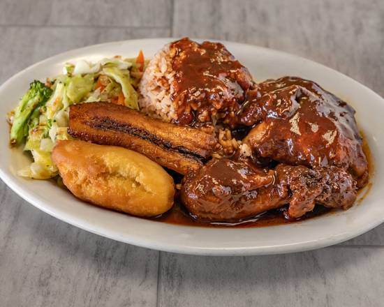 Sm Brown Stew Chicken