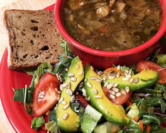 Soup and House Salad