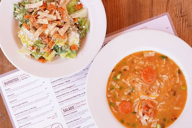 Soup & NuMex Caesar Salad
