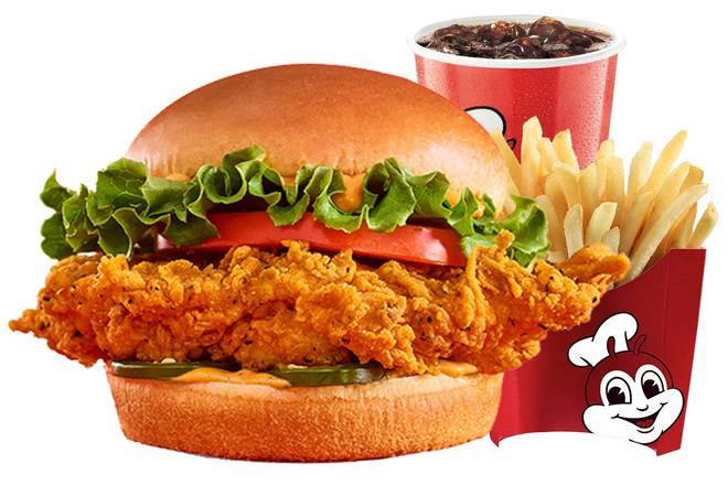 Spicy Deluxe Chicken Sandwich Combo