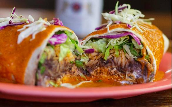 Spicy Pollo Burrito
