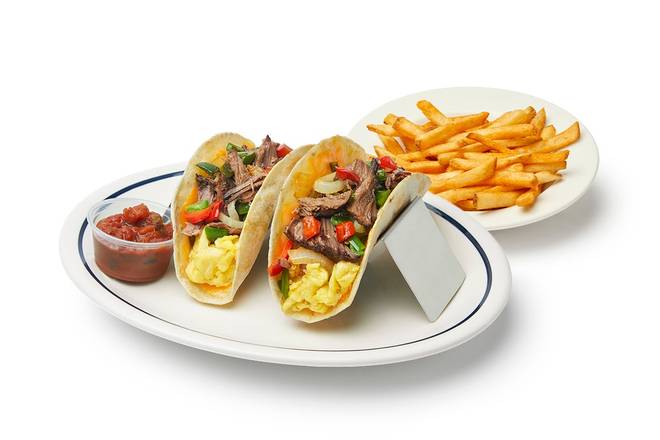 Spicy Shredded Beef Anytime Tacos