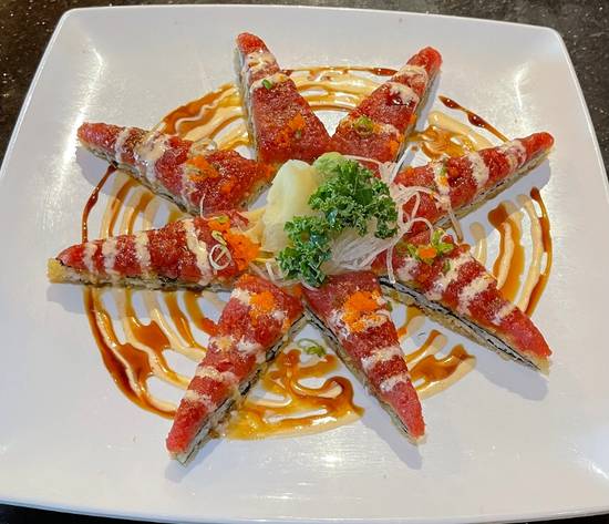 Spicy Tuna Sushi Pizza